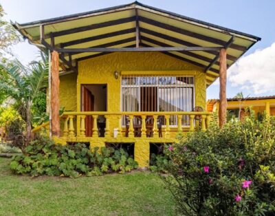 Guayabo Cabin-Volcan Arenal view
